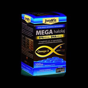 Jutavit Mega Omega 3 halolaj kapszula 100x
